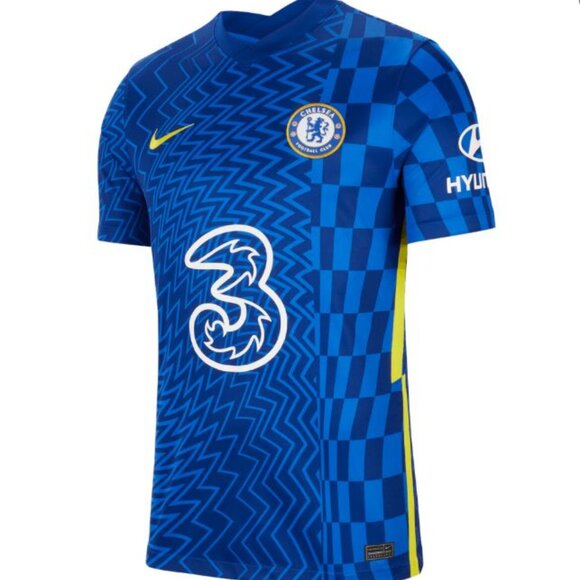 Nike Chelsea FC Home 2021-22 Men's Stadium Jersey # 3 Mason Mount - Picture 1 of 8